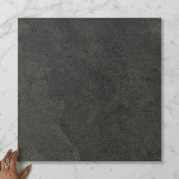 Forma Rivi in Charcoal (Matt) 600x600 (Rectified) | Sanctuary Makers